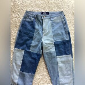 Hollister Patchwork jeans size 9 regular